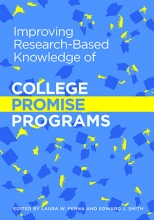 Improving research-based knowledge of College Promise programs Cover